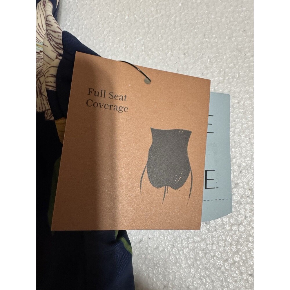 Shade & Shore One Piece Swimsuit Size 14 NWT Full Seat Coverage - Picture 7 of 12